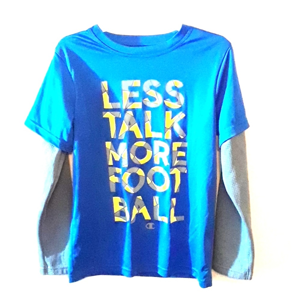 Champion "Less Talk More Football" Shirt